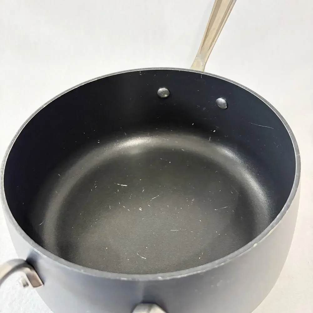 All-Clad Metalcrafters Hard Anodized Nonstick3.5QT 3.3L Saucepan Pot With Lid.